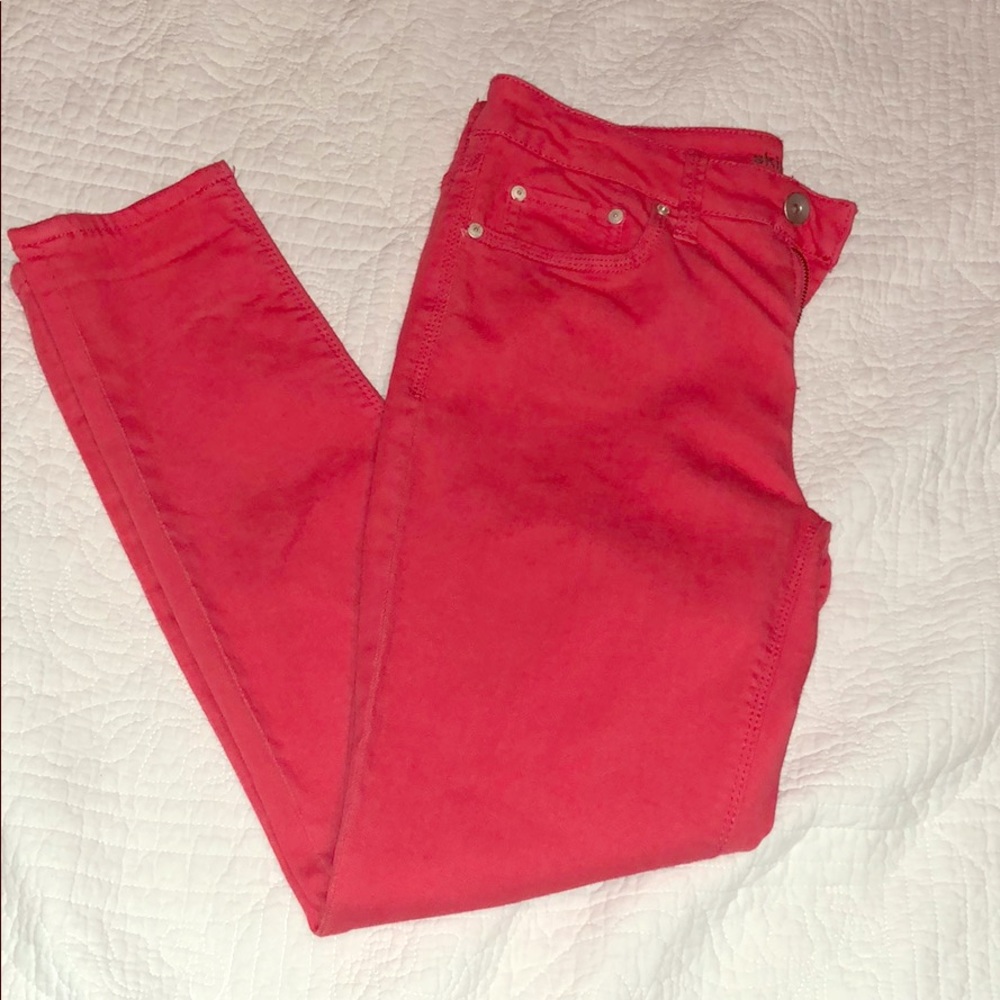 Women’s Hot Pink Skinny Jeans